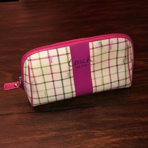 Coach makeup bag